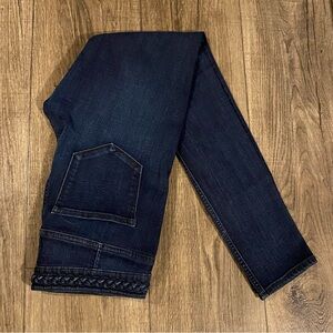 Abercrombie & Fitch Skinny Jeans Size 8 Waist 29 Braided Detail on Waist
